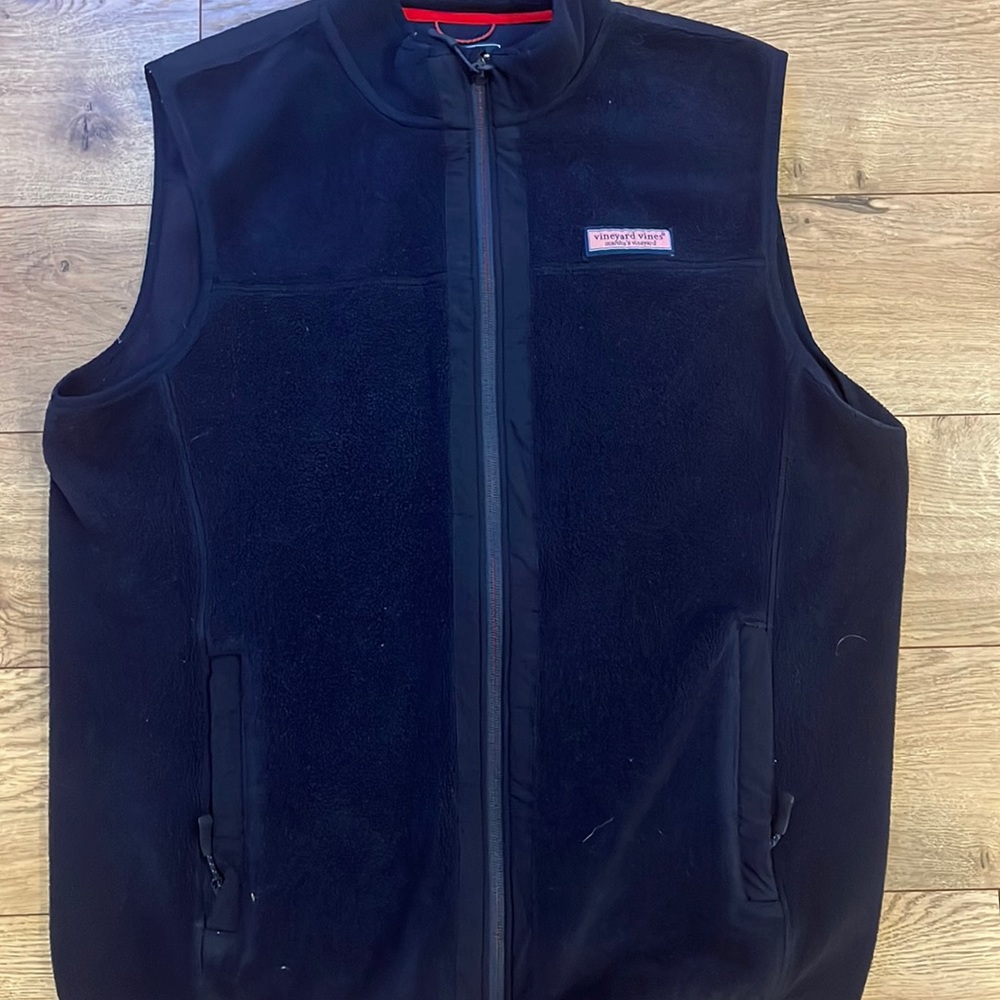 Mens Vineyard Vines Vest Navy